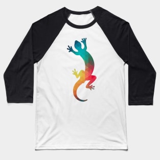 Rainbow gecko Baseball T-Shirt